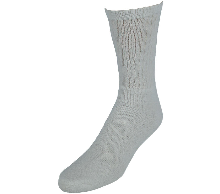 Everlast Men's 6PK Crew Socks（6 Pair Pack）