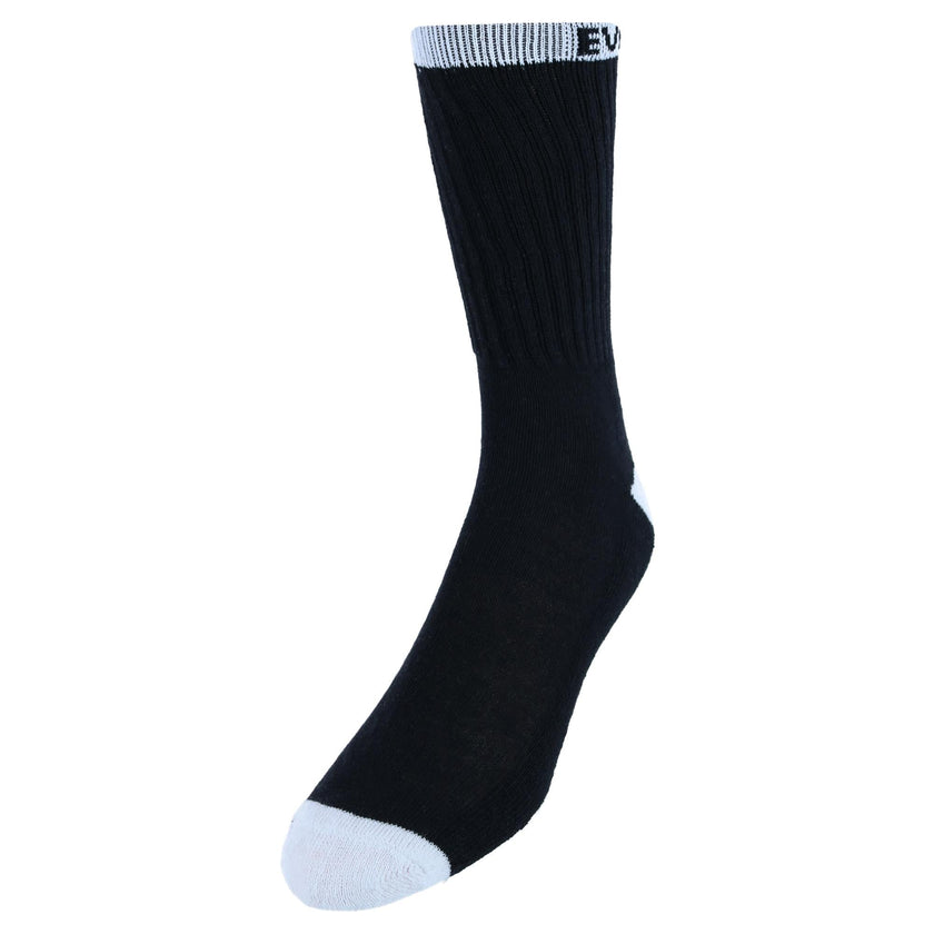 Everlast Men's Fashion Banded Half Cushion Crew Socks (6 Pack)