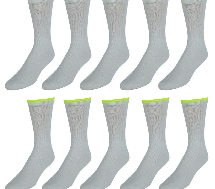 Job Site Men's 10PK Crew Socks