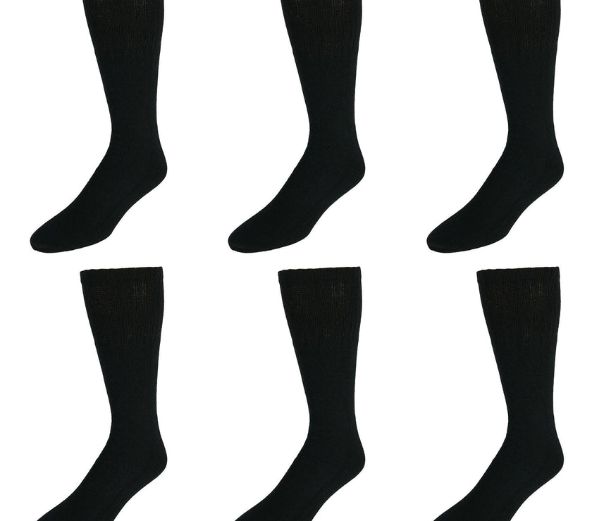 Everlast Men's 6PK Over The Calf Tube Socks(6 Pair Pack)