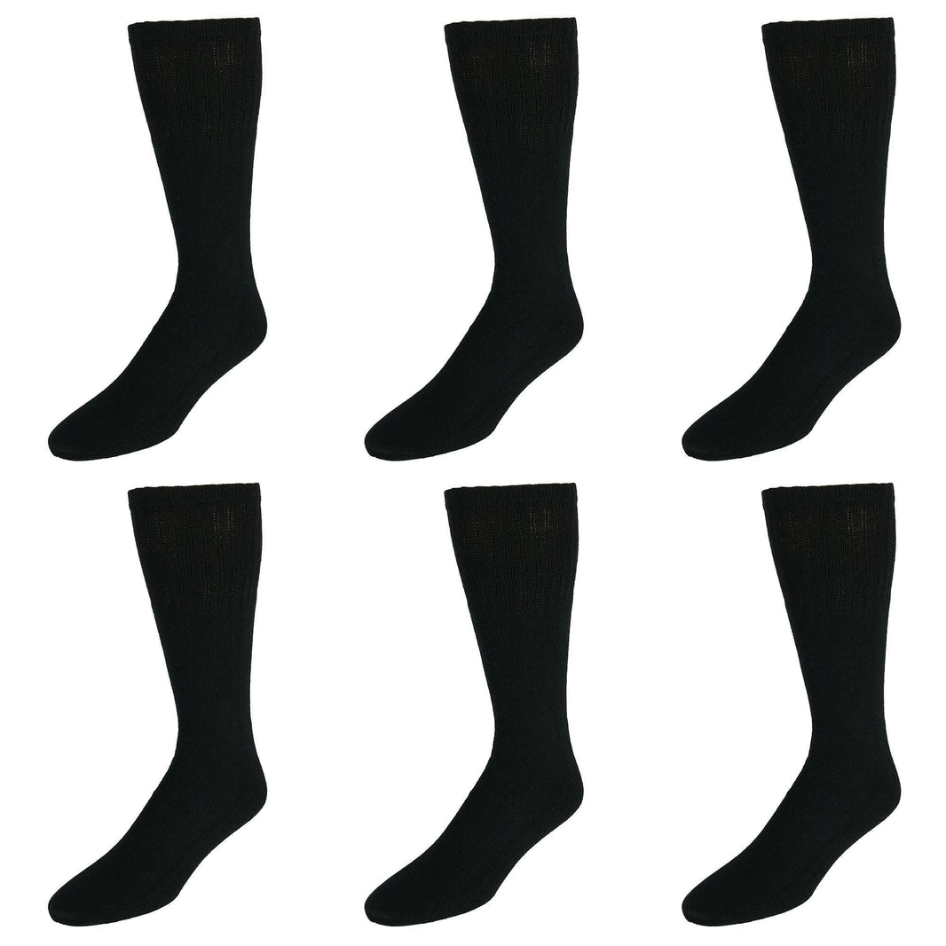 Everlast Men's 6PK Over The Calf Tube Socks(6 Pair Pack)