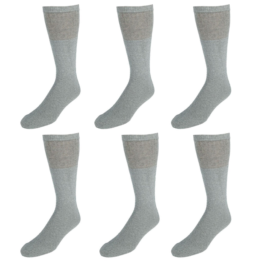 Everlast Men's 6PK Over The Calf Tube Socks(6 Pair Pack)