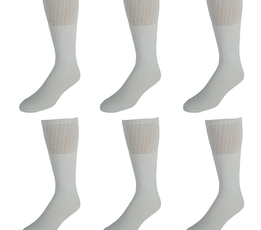 Everlast Men's 6PK Over The Calf Tube Socks(6 Pair Pack)