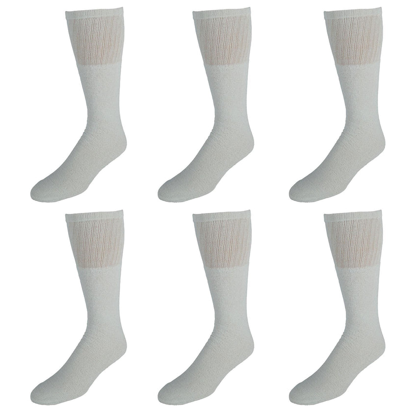 Everlast Men's 6PK Over The Calf Tube Socks(6 Pair Pack)