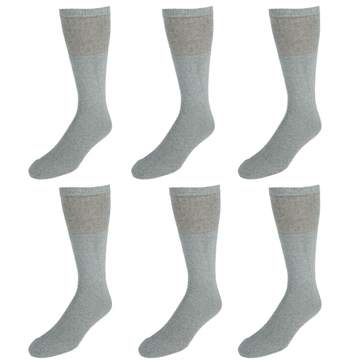 Everlast Men's 6PK Over The Calf Tube Socks(6 Pair Pack)