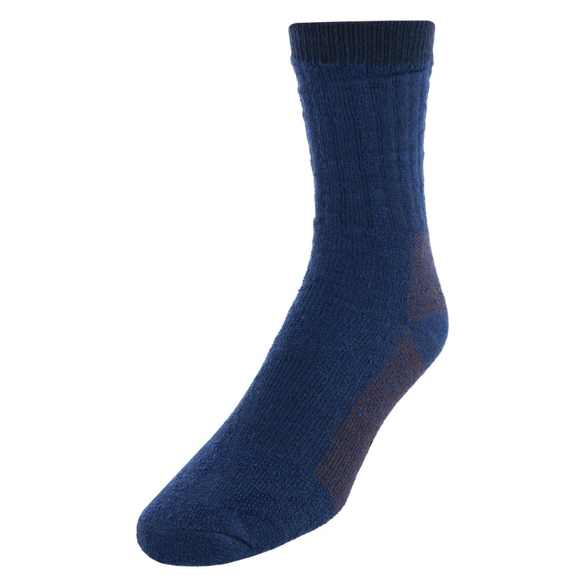 CTM® Men's Wool Blend Crew Socks (2 Pack)