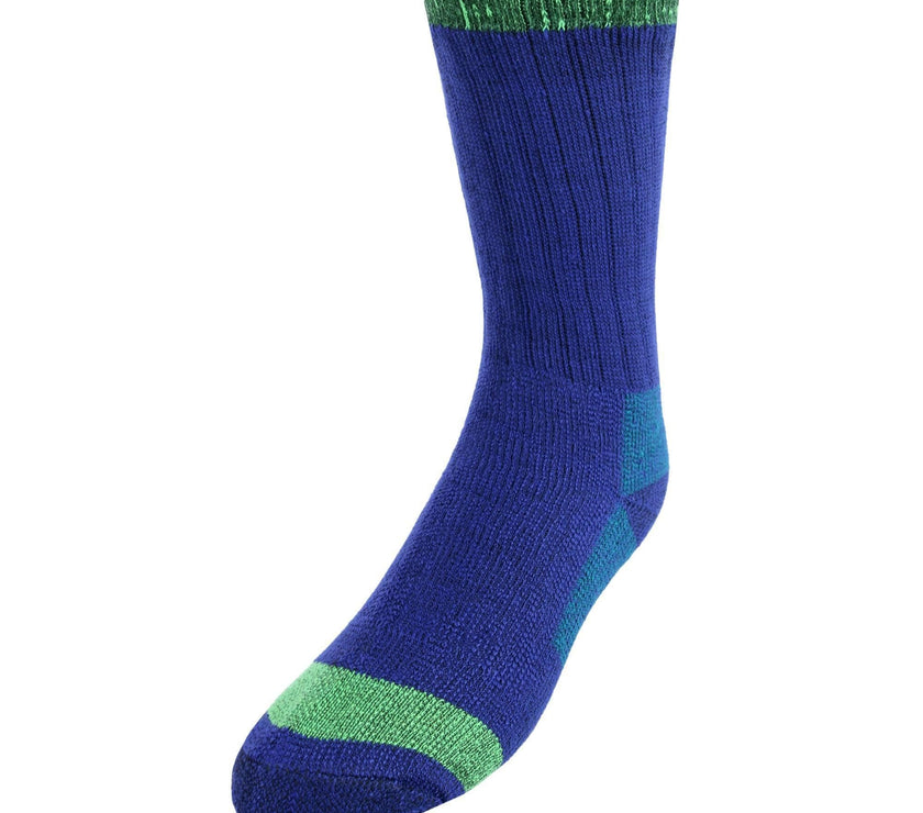 CTM® Men's Wool Blend Crew Socks (2 Pack)