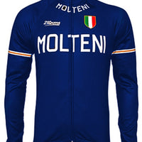 Men's Long Sleeve Cycling Jersey Winter Polyester