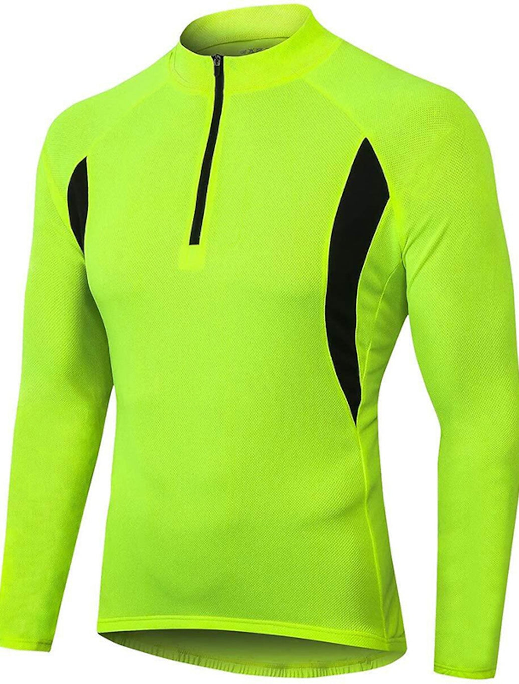 Men's Long Sleeve Cycling Jersey Winter Polyester