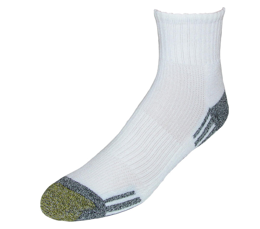 Gold Toe Men's Athletic Outlast Quarter Socks (3 Pair Pack)