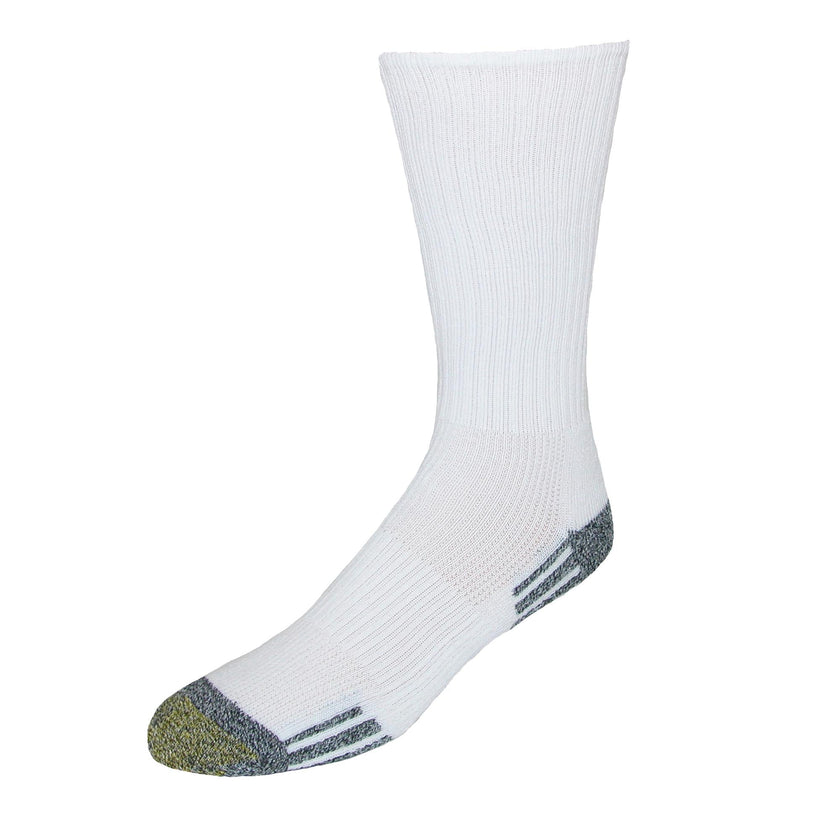Gold Toe Men's Cushioned Sole Outlast Crew Socks (3 Pair Pack)