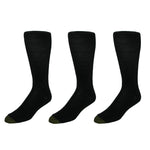 Gold Toe Men's Mid Calf Fluffies Socks (Pack of 3)