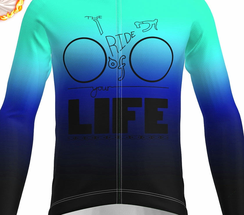 Grams Men's Long Sleeve Cycling Jersey