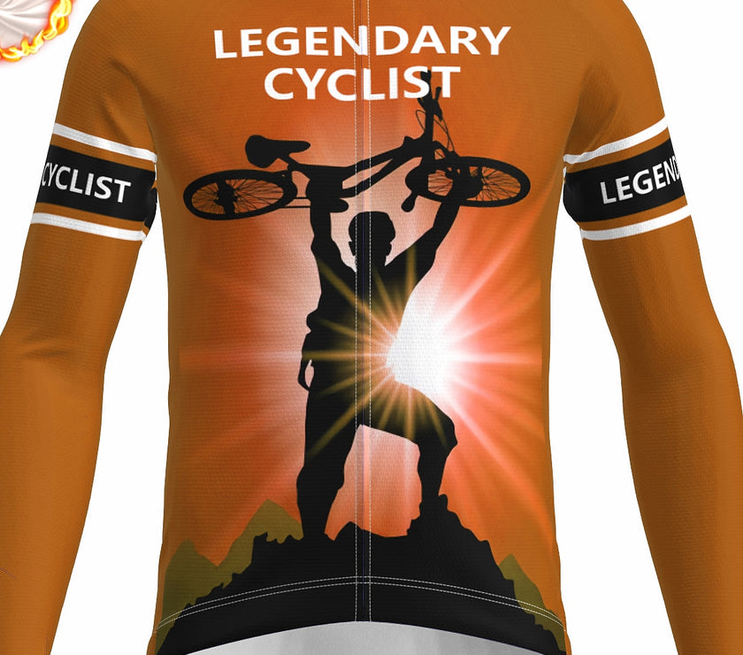 Grams Men's Long Sleeve Cycling Jersey