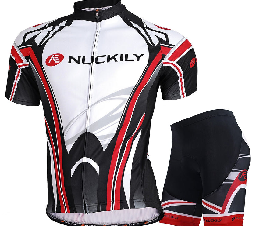 Men's Short Sleeve Cycling Jersey with Shorts