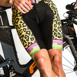 Leopard Print Cycling Jersey Set