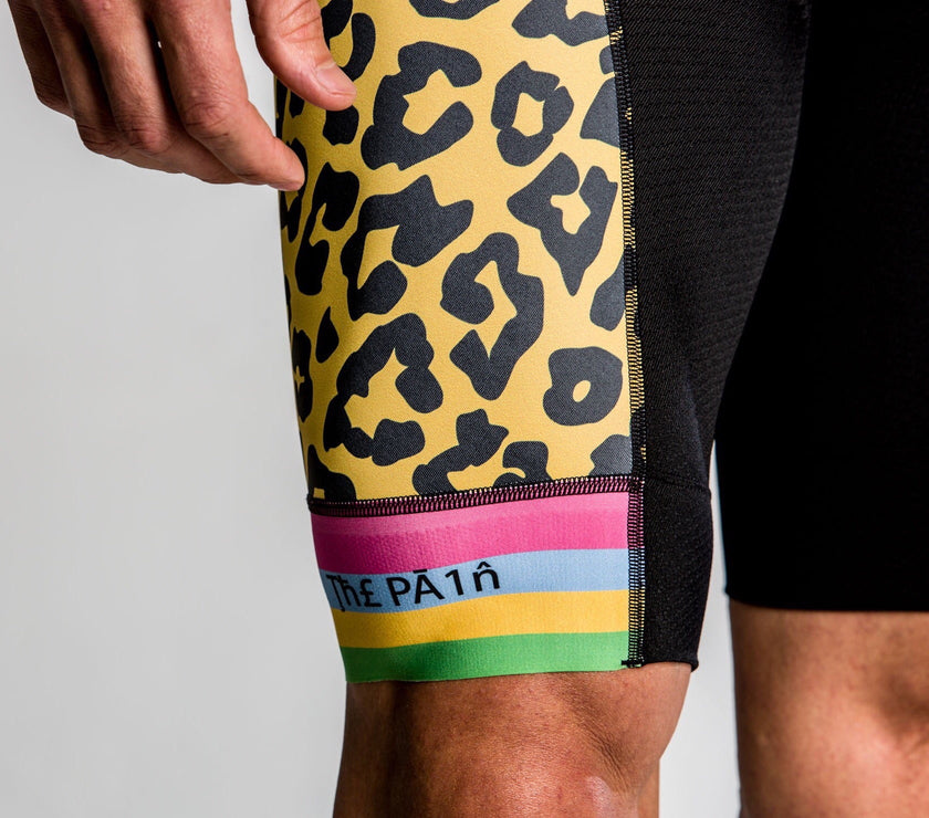 Leopard Print Cycling Jersey Set