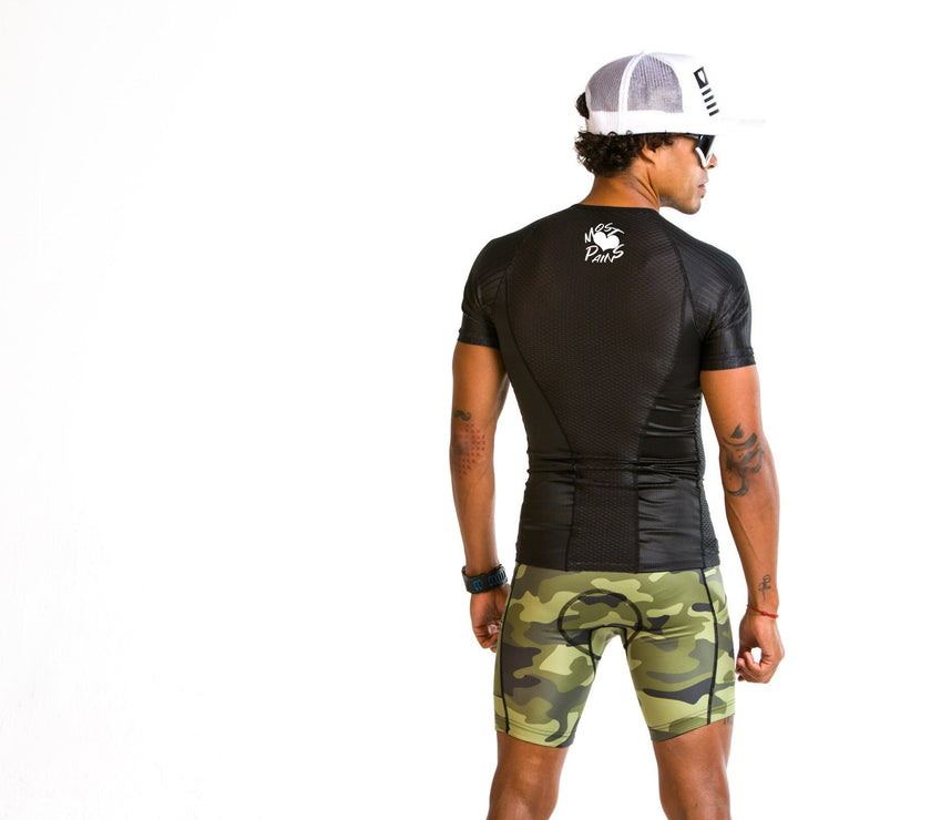 'Blackout' Ventilated Aero Tri Men's Tops