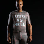 "Groovy" Aero Race Striped Breathable Jersey