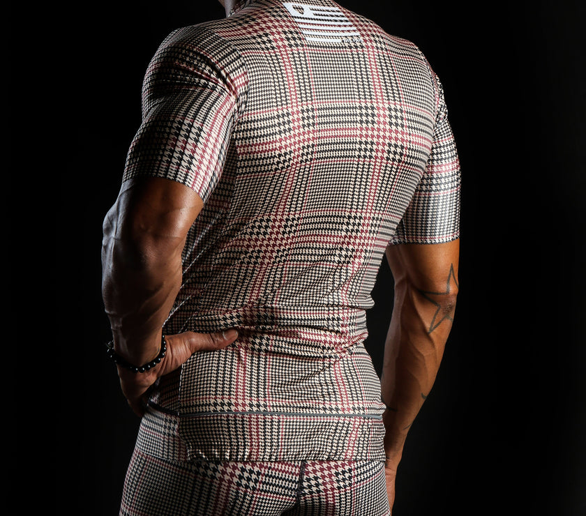 "Groovy" Aero Race Striped Breathable Jersey