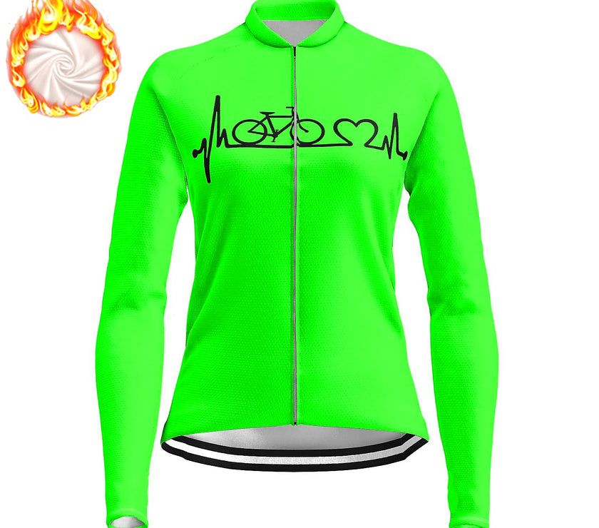 Grams Women's Long Sleeve Cycling Jersey Winter