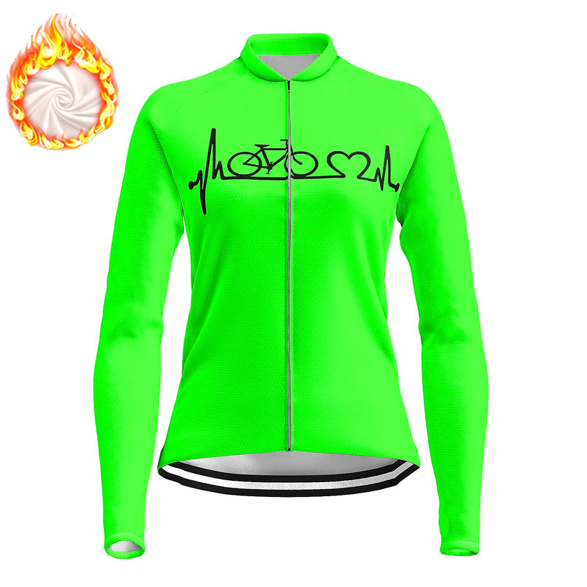 Grams Women's Long Sleeve Cycling Jersey Winter