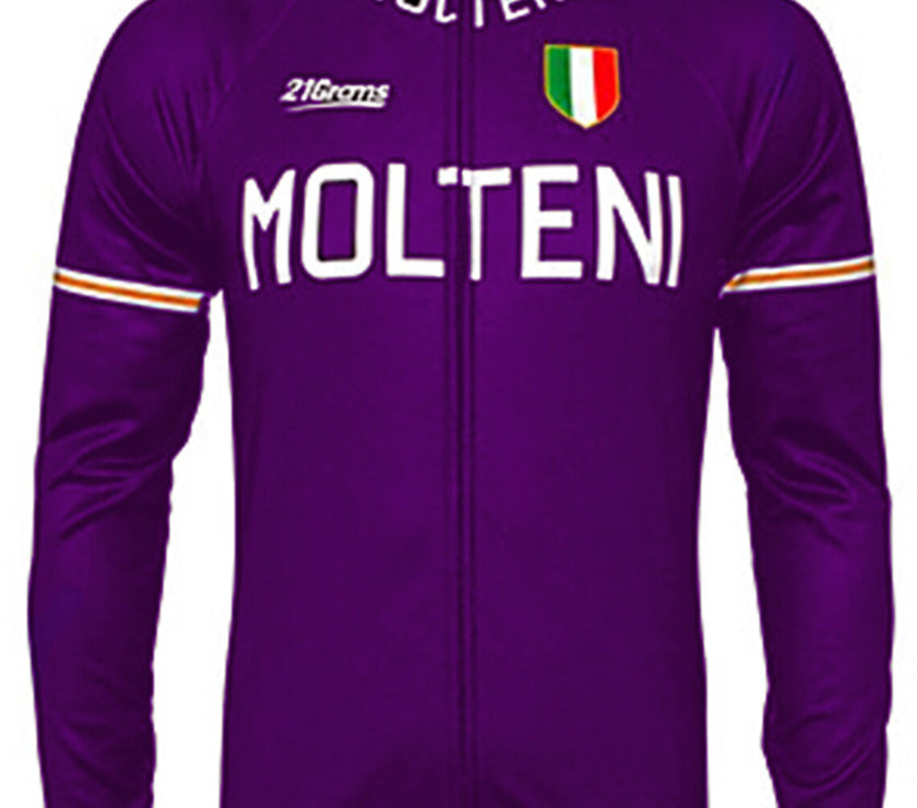 Men's Long Sleeve Cycling Jersey Winter Polyester