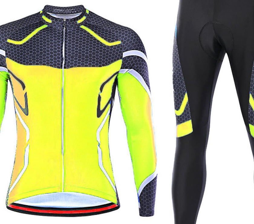 Grams Men's Long Sleeve Cycling Jersey