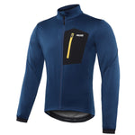 Arsuxeo Men's Cycling Jacket Winter Elastane Bike