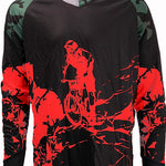 Men's Long Sleeve Downhill Jersey Spandex Polyester