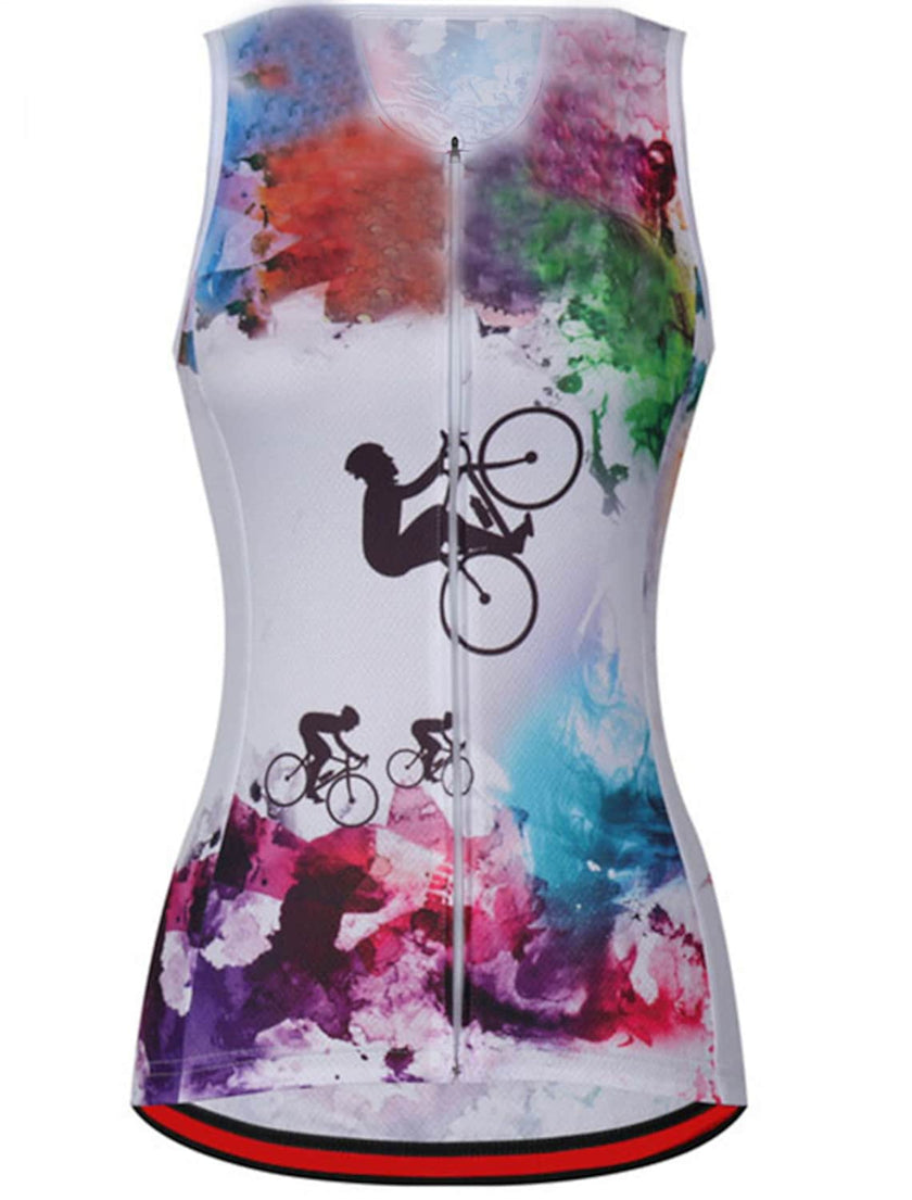 Women's Sleeveless Cycling Jersey Cycling Vest