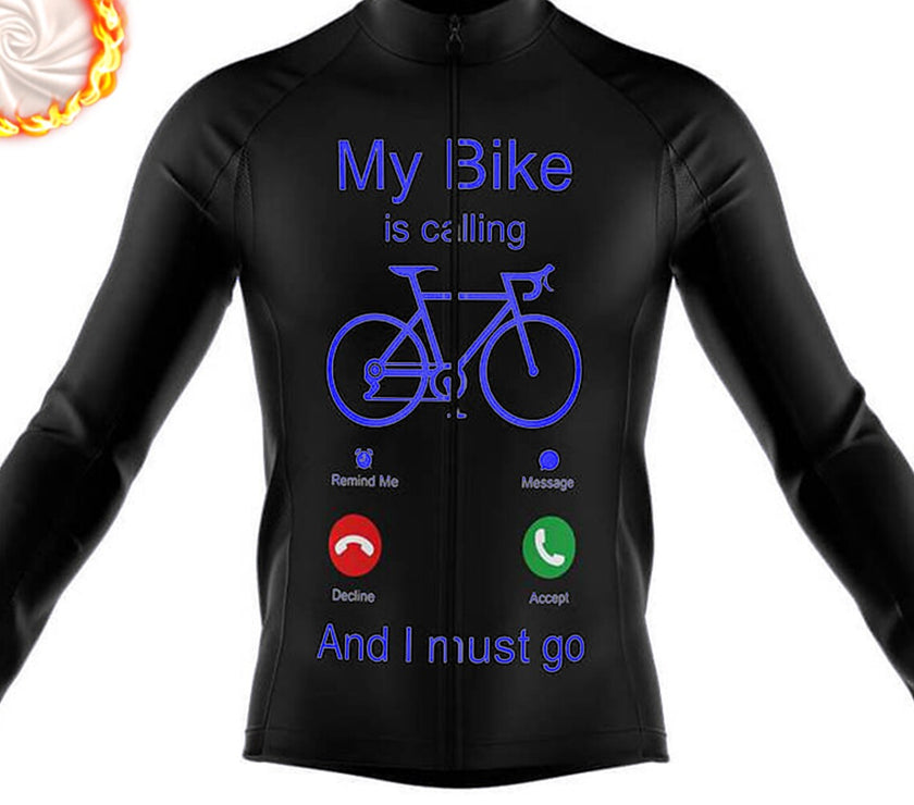 Grams Men's Long Sleeve Cycling Jersey