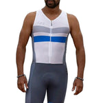 Sleeveless Cycling Jersey with Shorts Triathlon Tri Suit