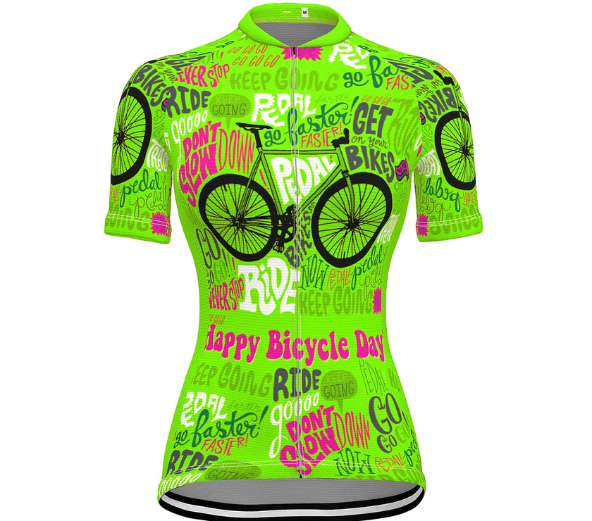 Women's Short Sleeve Cycling Jersey