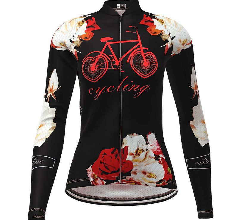 Women's Long Sleeve Cycling Jersey