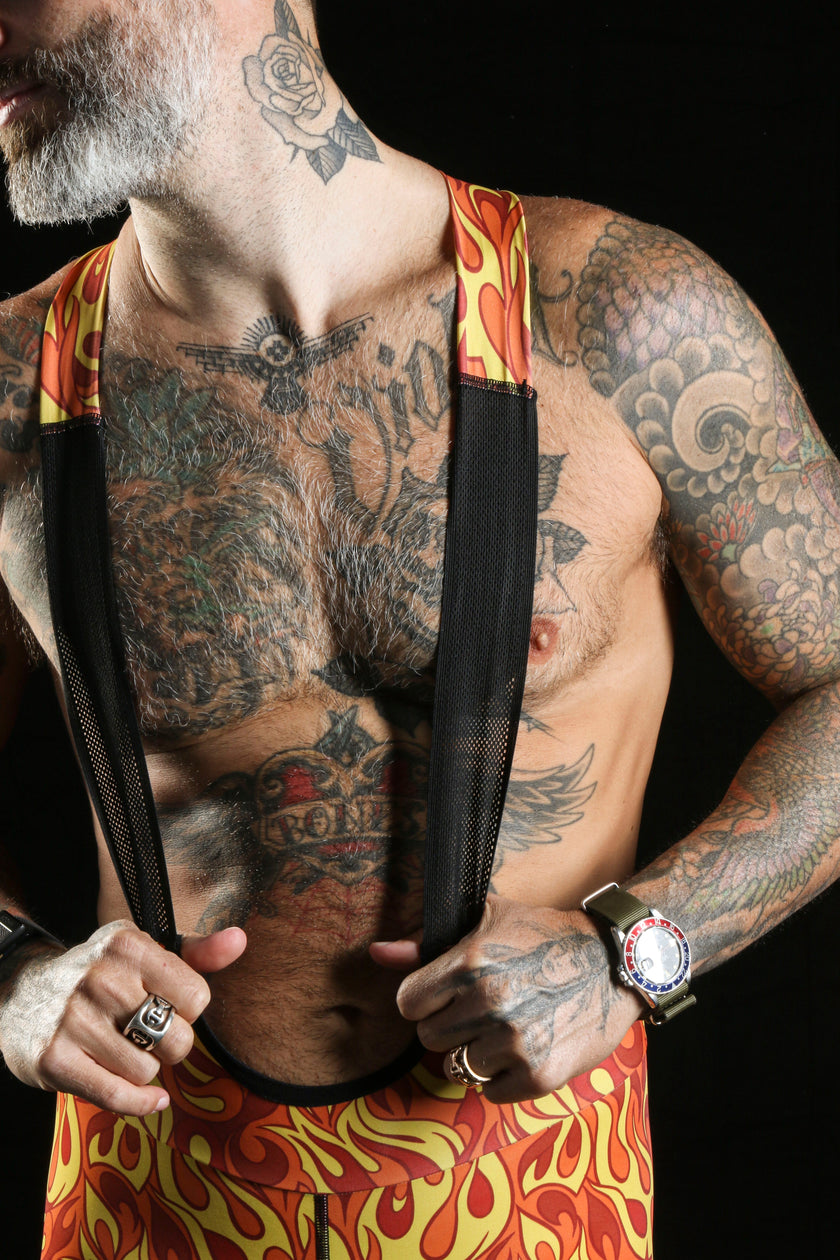 Enthusiasm Flame Professional Riding Suit Comfortable and Breathable