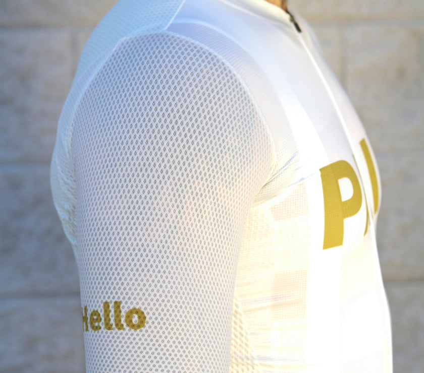 "PAIN'' White Sports Cycling Top Professional Cycling Wear