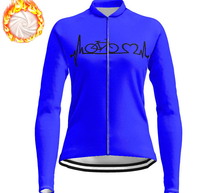 Grams Women's Long Sleeve Cycling Jersey Winter