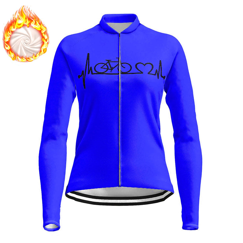 Grams Women's Long Sleeve Cycling Jersey Winter