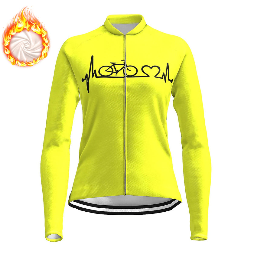 Grams Women's Long Sleeve Cycling Jersey Winter