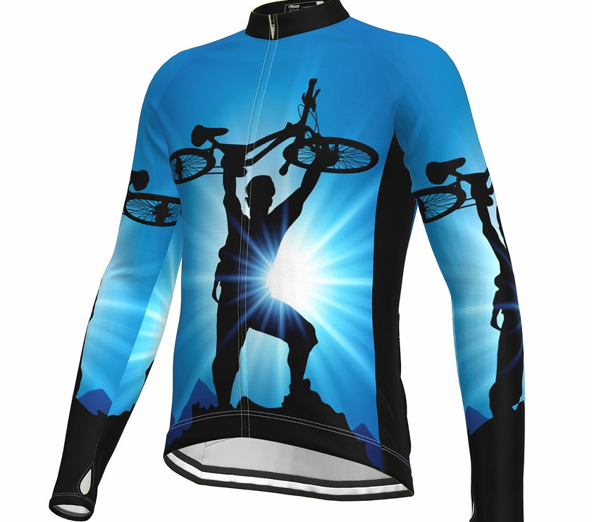 Grams Men's Long Sleeve Cycling Jersey