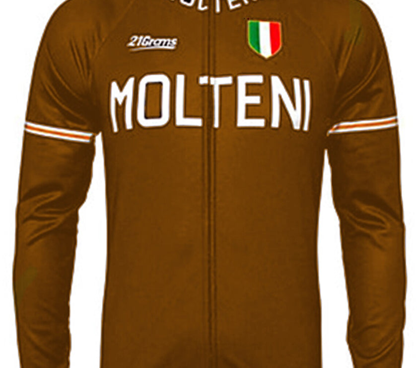 Men's Long Sleeve Cycling Jersey Winter Polyester