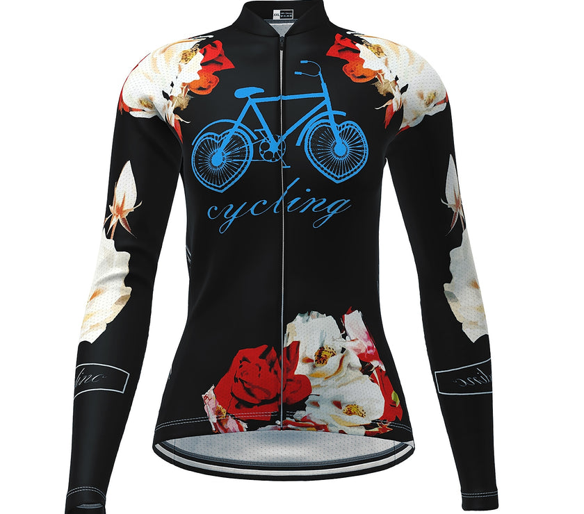 Women's Long Sleeve Cycling Jersey