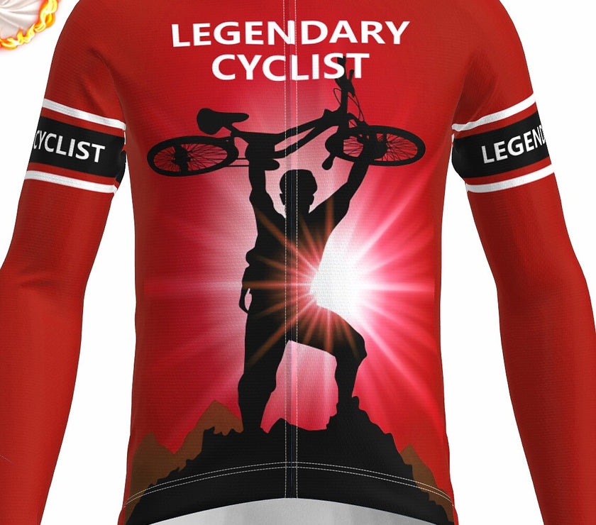 Grams Men's Long Sleeve Cycling Jersey