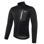 Arsuxeo Men's Cycling Jacket Winter Elastane Bike