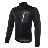 Arsuxeo Men's Cycling Jacket Winter Elastane Bike