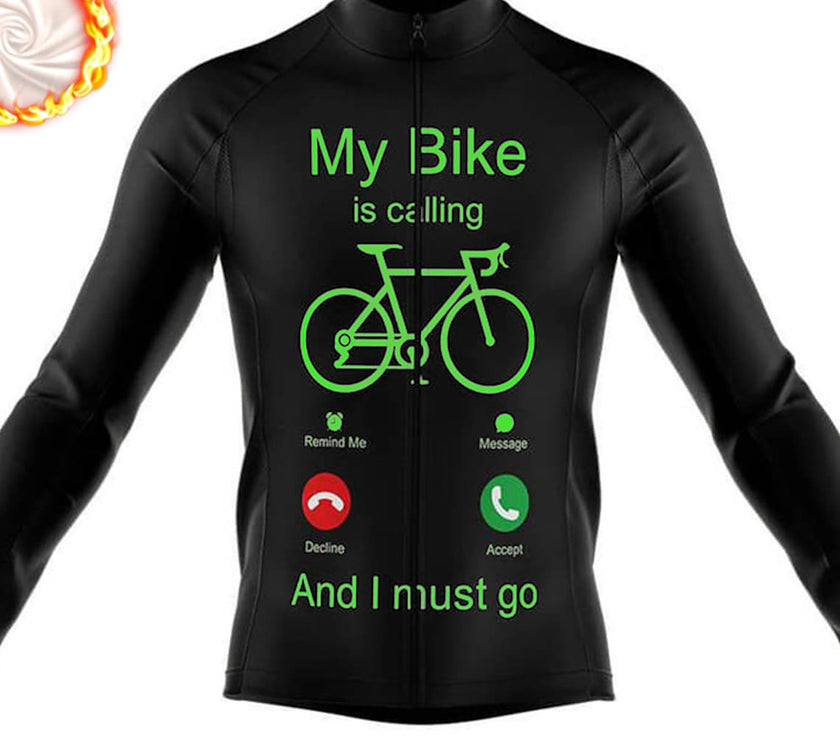 Grams Men's Long Sleeve Cycling Jersey