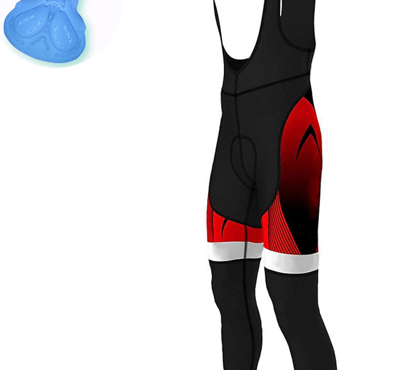 Grams Men's Cycling Bib Tights Spandex Polyester