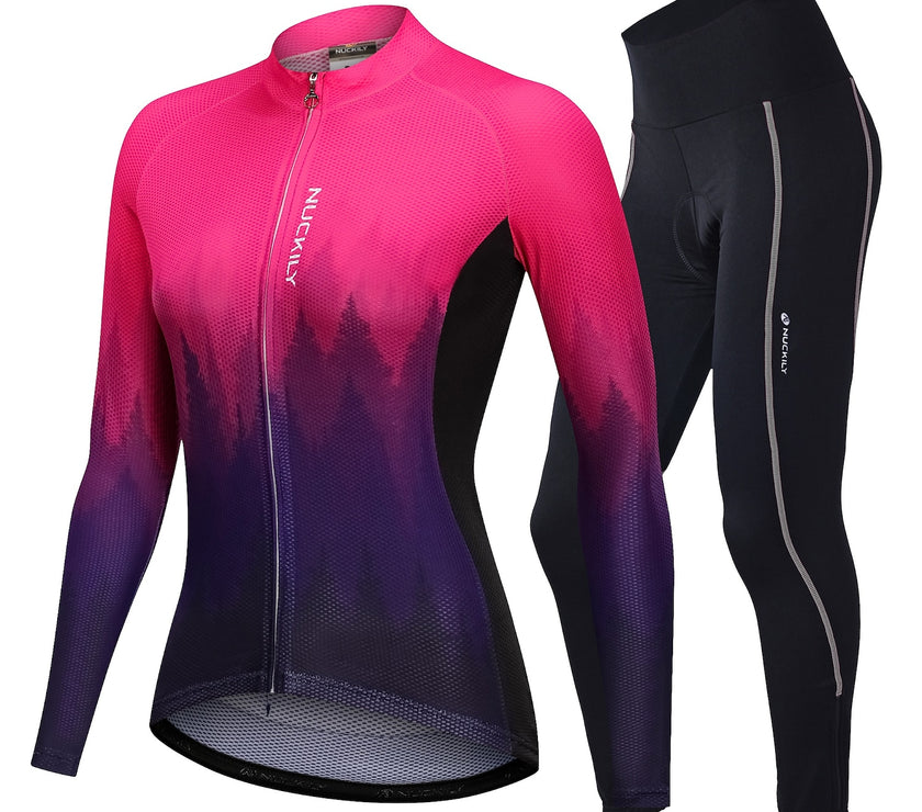 Women's Long Sleeve Cycling Jersey