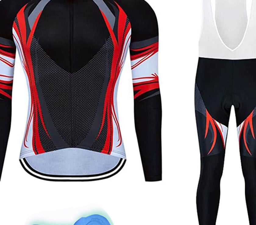 Grams Men's Long Sleeve Cycling Jersey